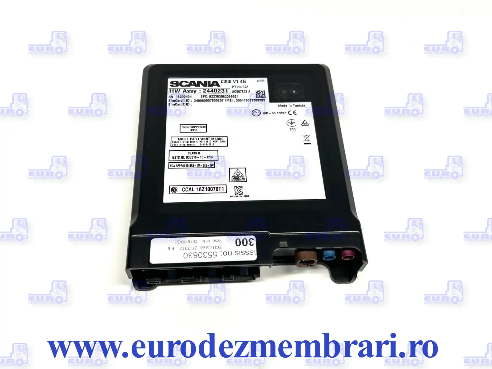 CALCULATOR RTC C300 SCANIA 2713012, 2574875, 2646784, 2641531, 2713008, 2922767, 2808184, 2735307, 2812794, 2790221